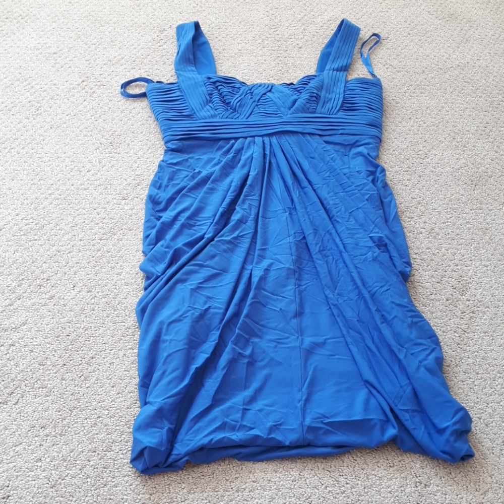 Blue BCBG dress